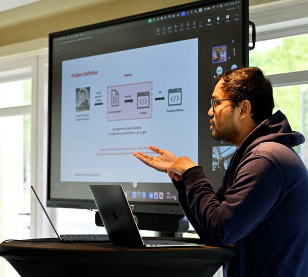 international workshop on open source software CHORAS for building physics, with prof. Maarten Hornikx, Building Physics and Services, Eindhoven University of Technology
workshop location Carpo Pavillion on campus