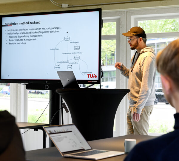 international workshop on open source software CHORAS for building physics, with prof. Maarten Hornikx, Building Physics and Services, Eindhoven University of Technologyworkshop location Carpo Pavillion on campus